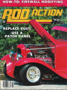 ROD ACTION 1985 JUNE - FIREWALL MODS, RUST - PATCH PANELS, '36 FORD PU, '15 T